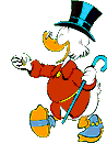 Gif animé Picsou piece